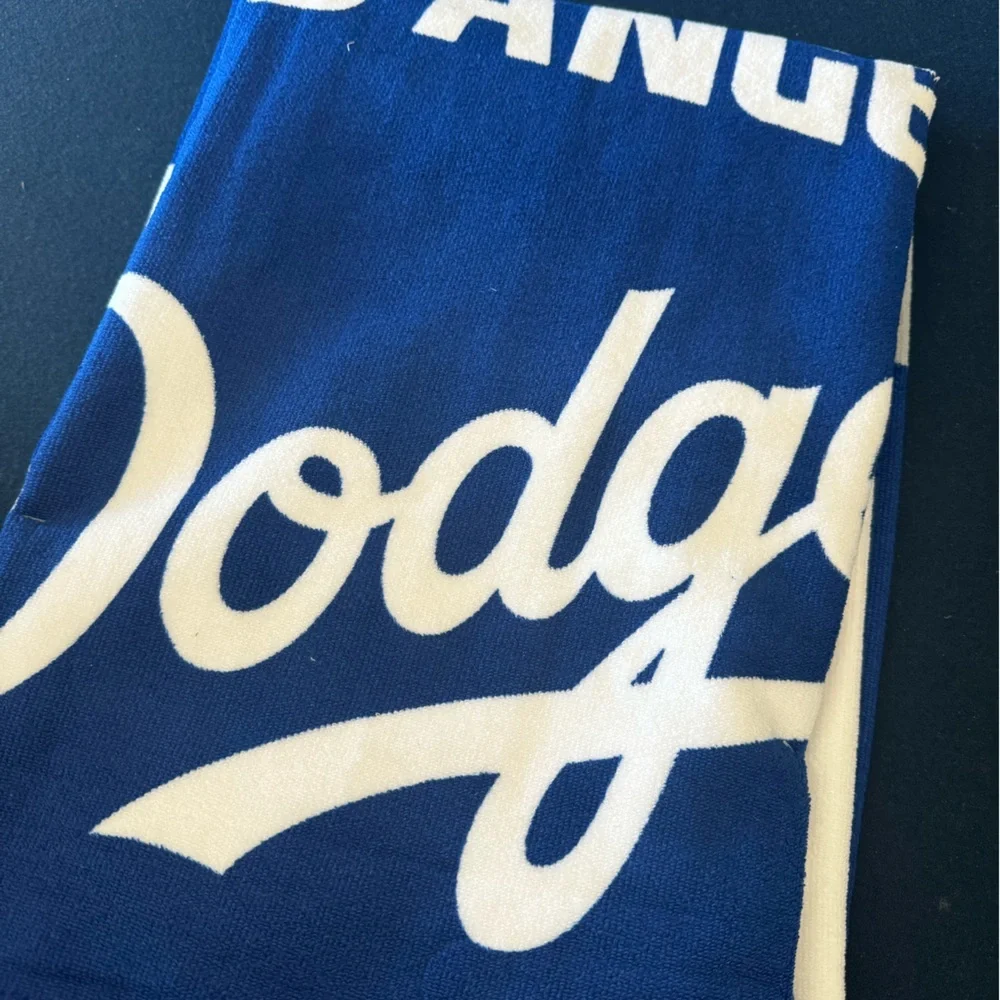 LA DODGERS 💙beach towel! See pic for all the measurements and design details!💙